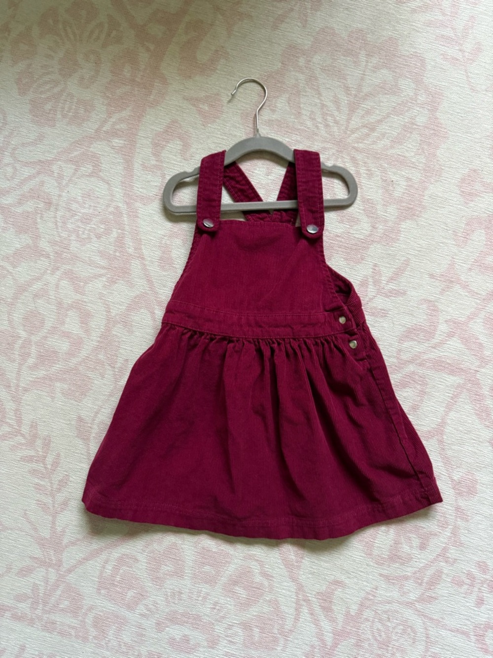 Monica and Andy Corduroy Pinafore Dress